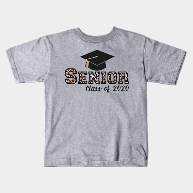 Senior Class of 2020 Graduate Graduation Novelty Graphic product Kids T-Shirt by nikkidawn74